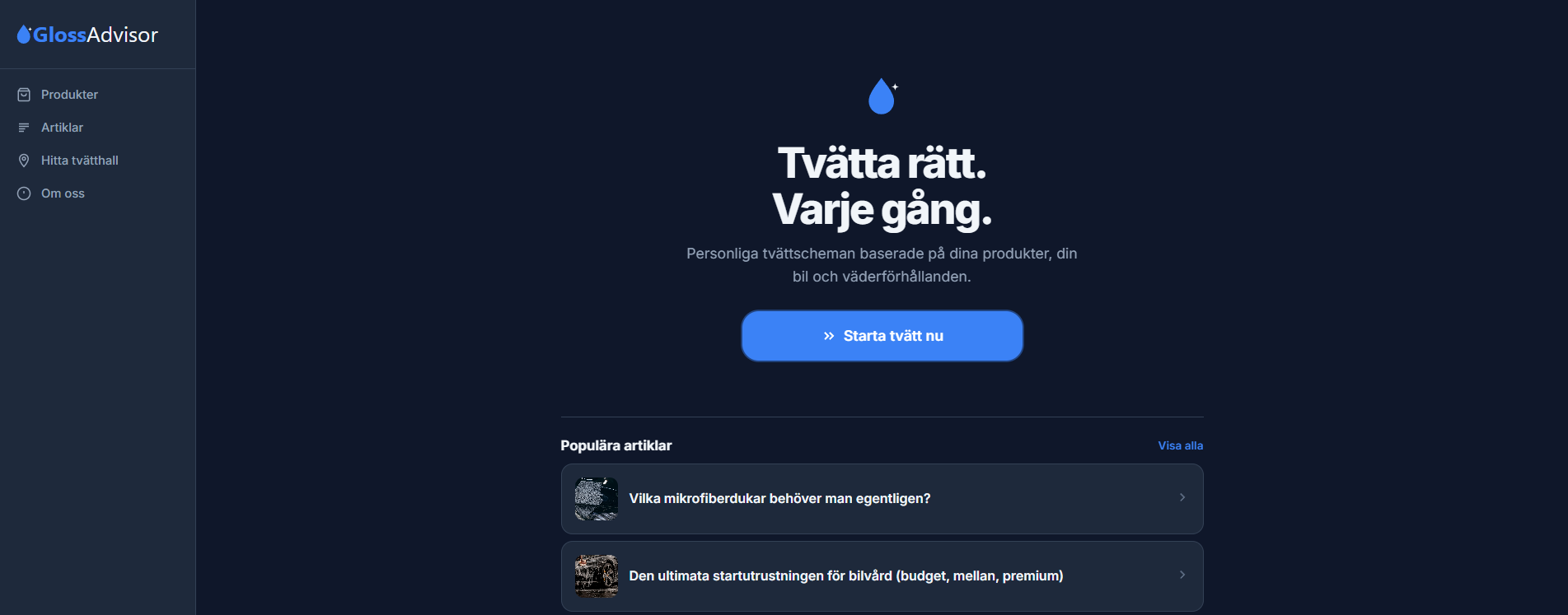 GlossAdvisor - A Car Care Knowledge Platform That Actually Explains Why 